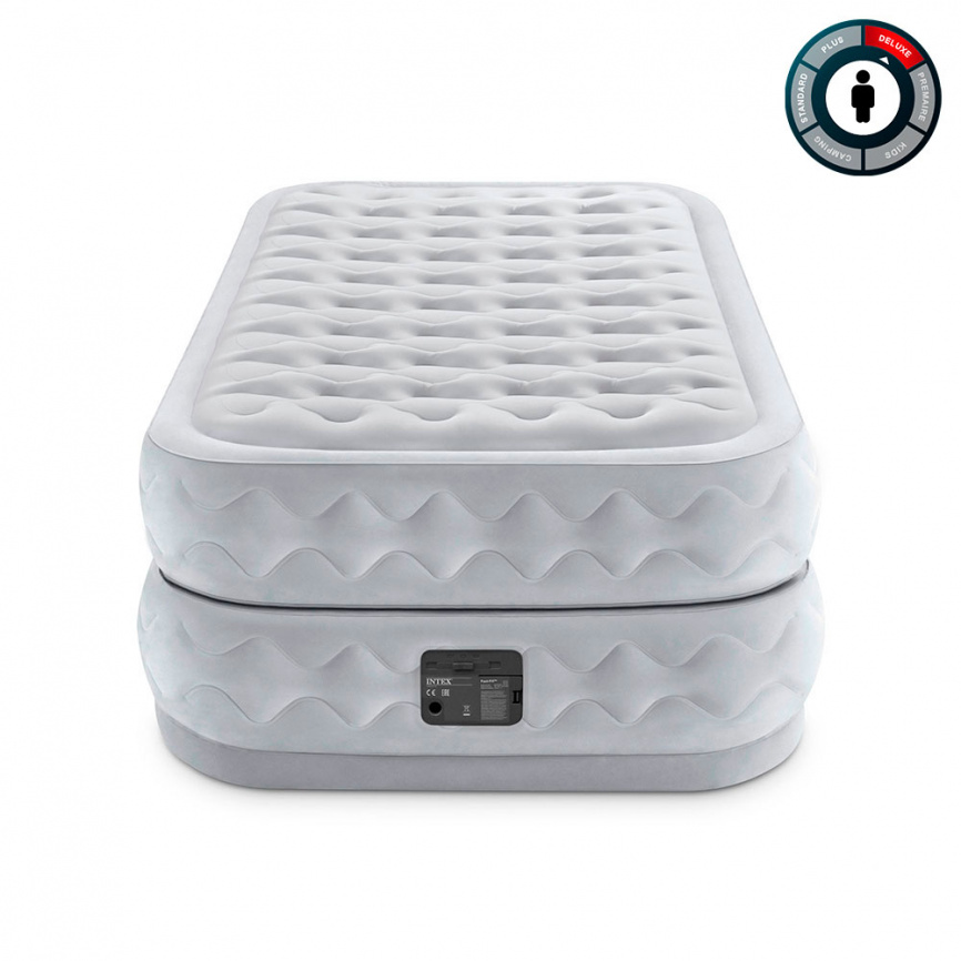 Надувная кровать Supreme Air-flow Bed 99х191х51см, встроенный насос 220V фото 4