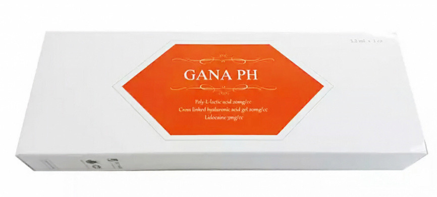 GANA PH (Полимолочная кислота + ГК) филлер инъекционный фото 2